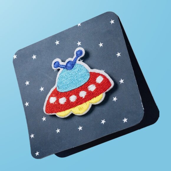 3x3 Space Note Cards Mini Greeting Cards Birthday Thank You Outer Space Theme - Picture 5 of 5